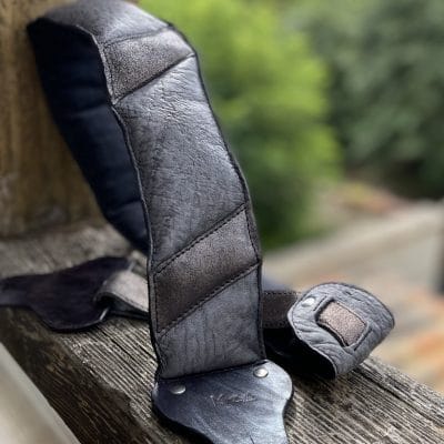 Sangle guitare basse silver rock