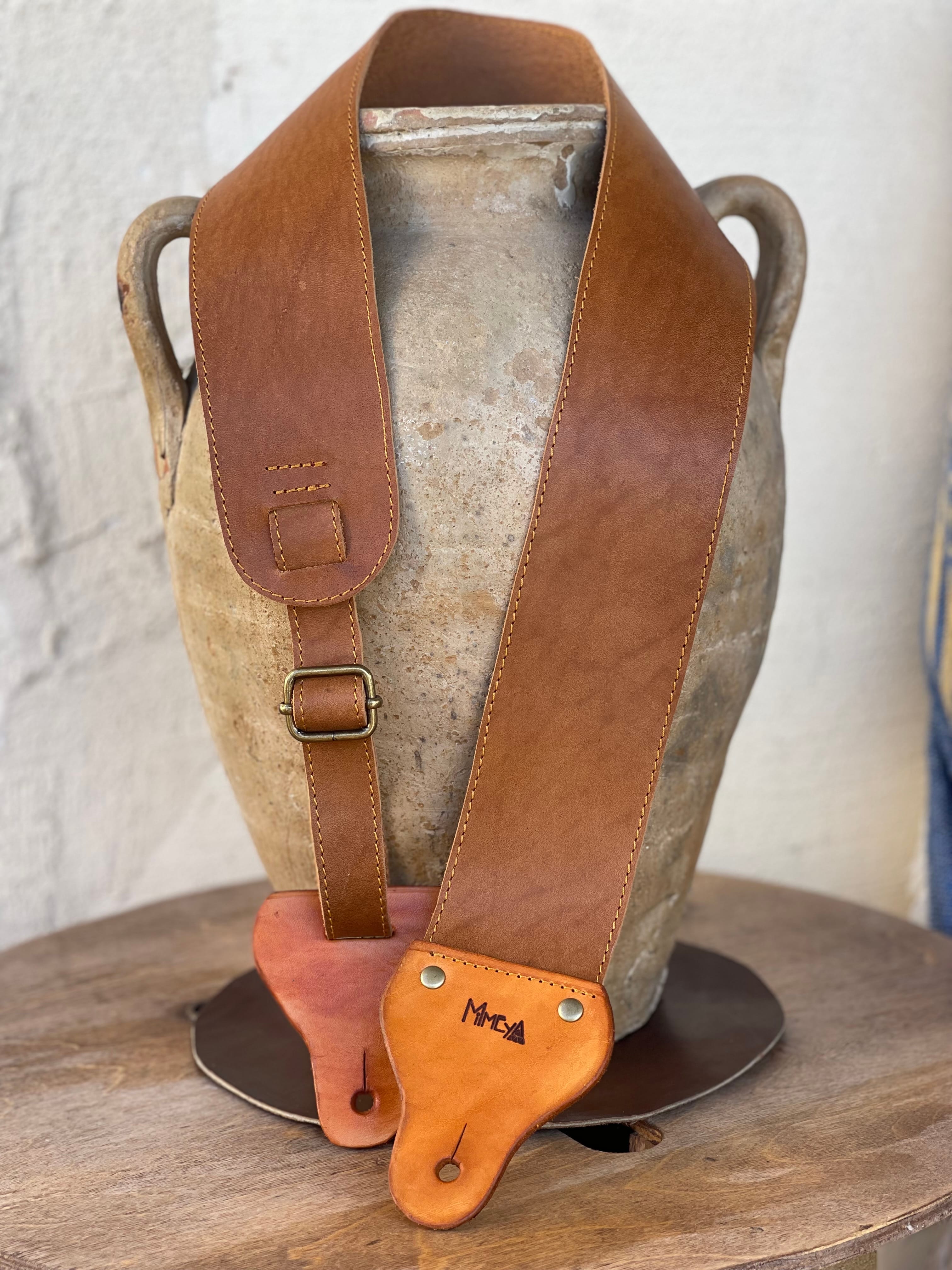 Sangle guitare colorado single brun