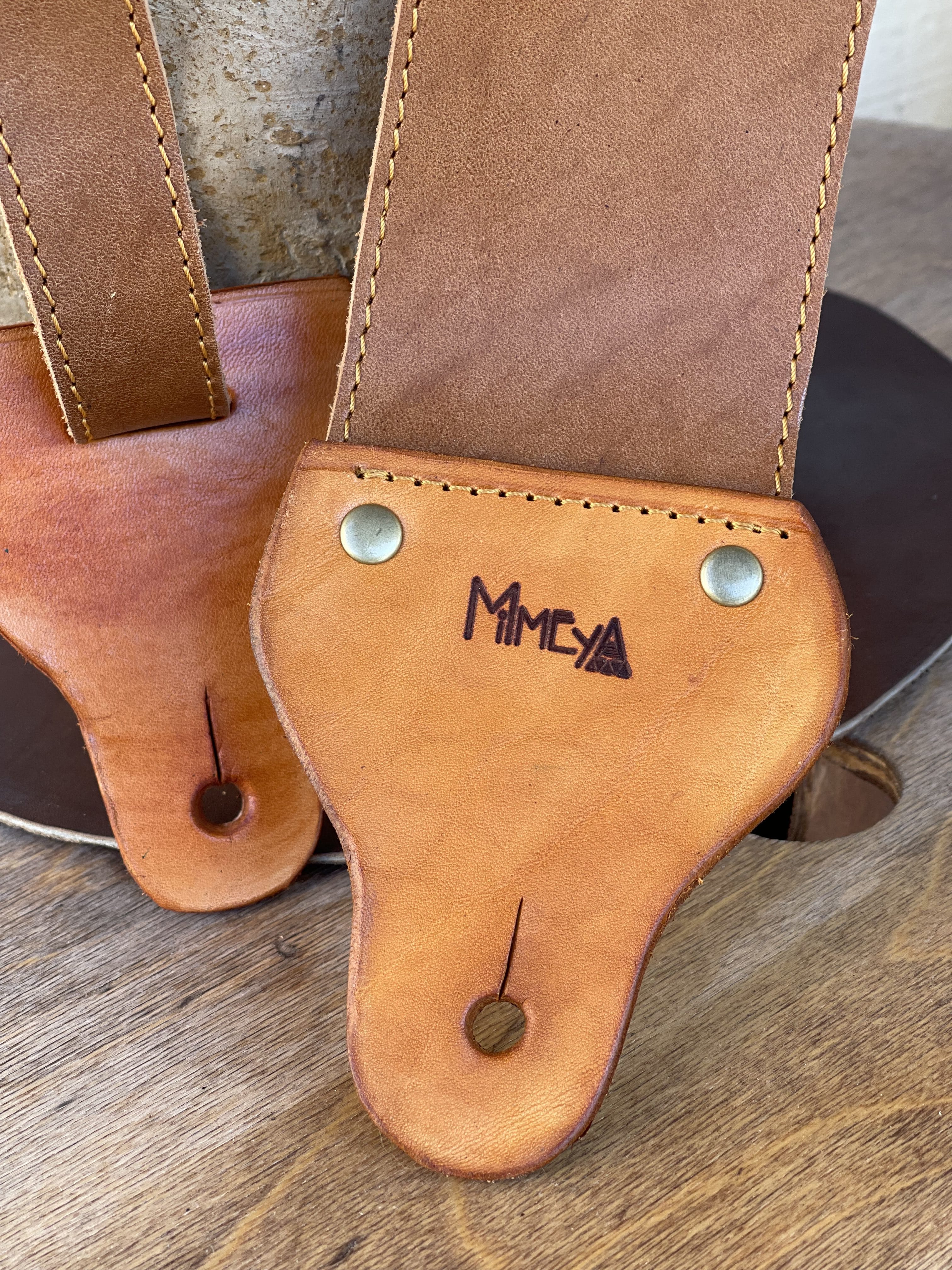 Sangle guitare colorado single brun – Image 3