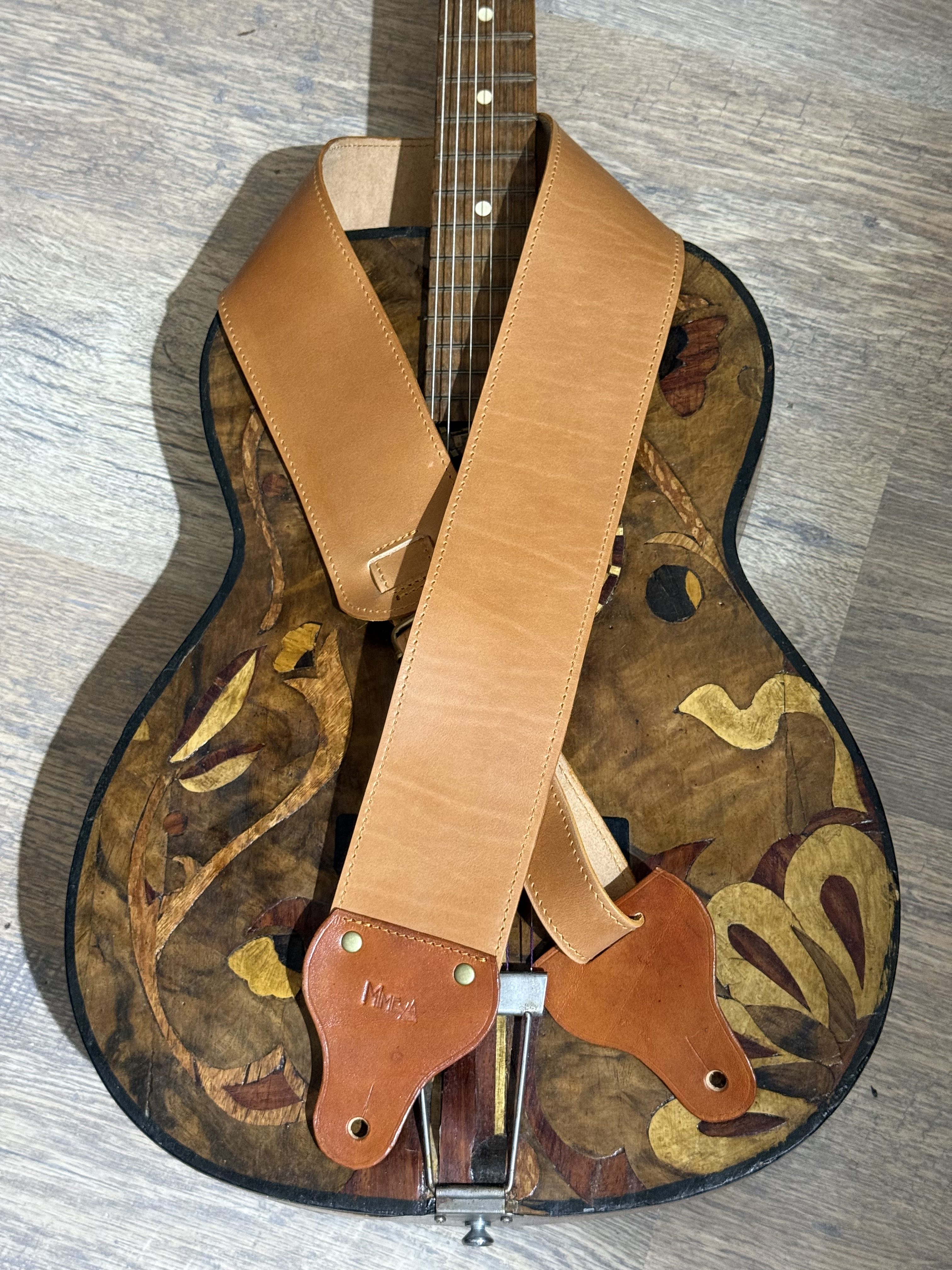 Sangle guitare colorado brun