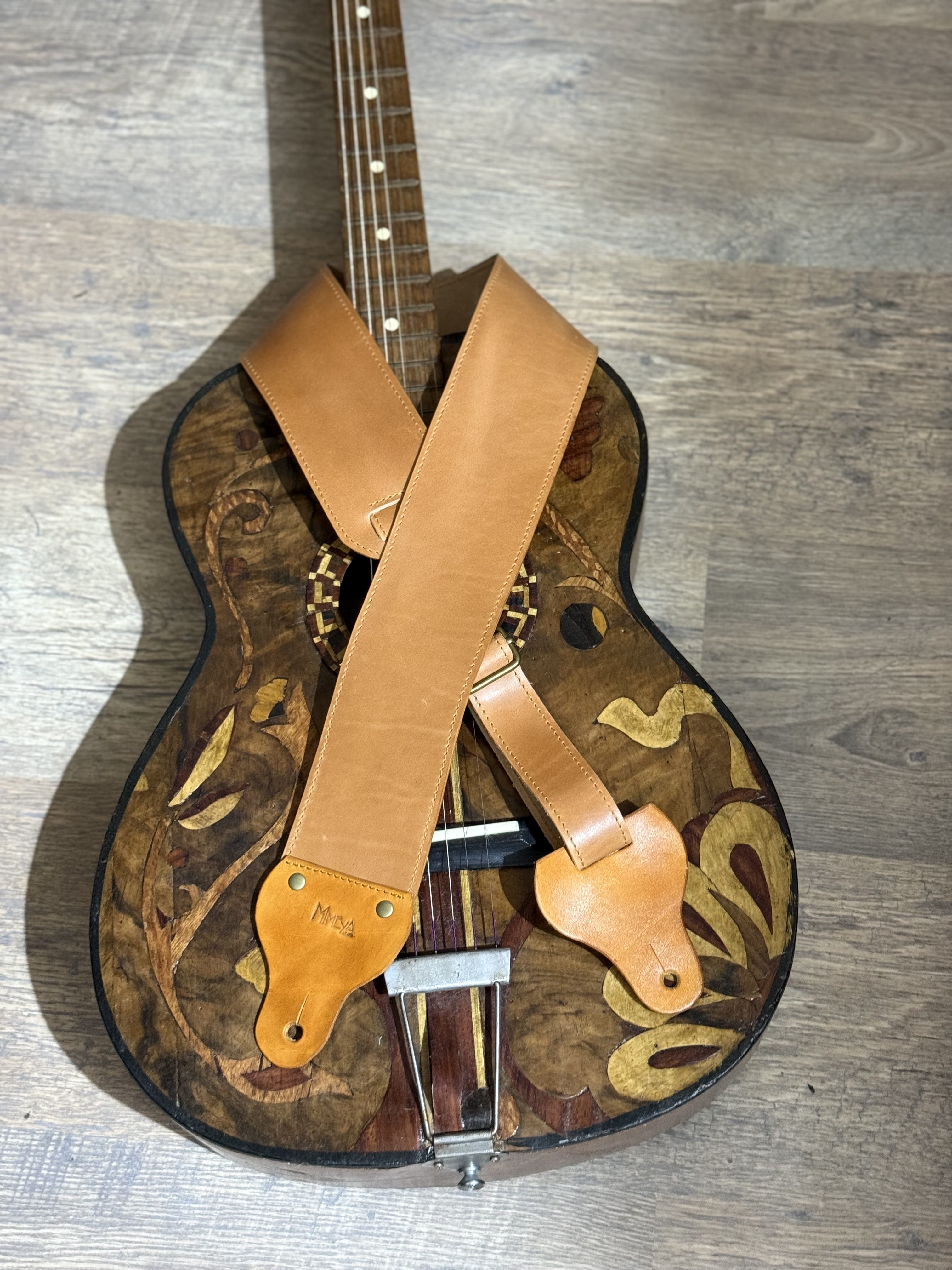 Sangle guitare colorado beige